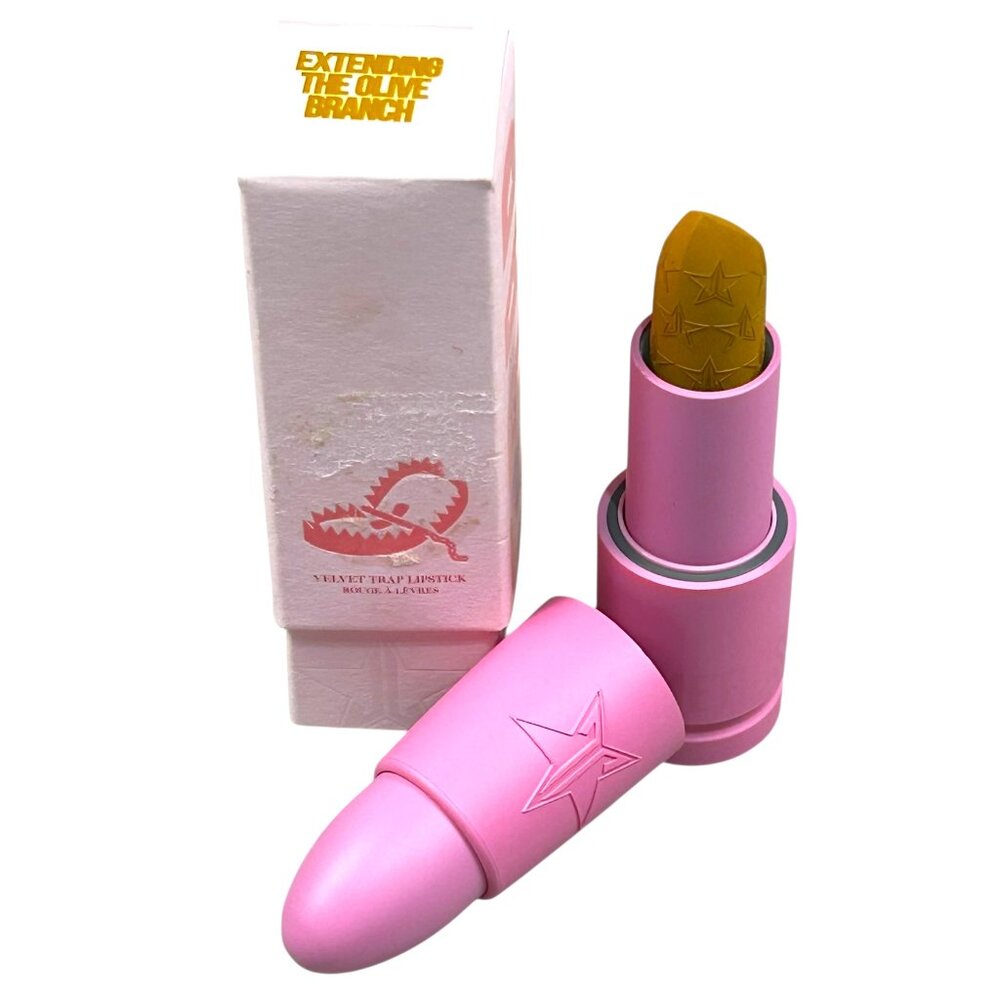 JEFFREE STAR "EXTENDING THE OLIVE BRANCH" NIB VELVET TRAP LIPSTICK NIB